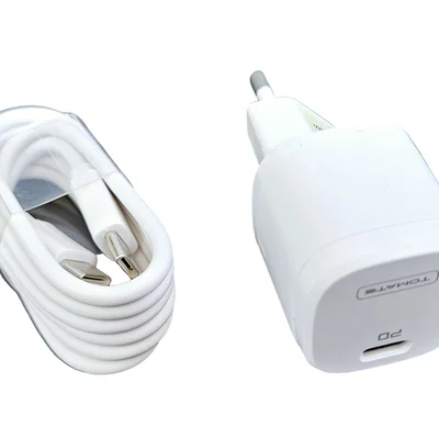 Kit Carregador Type-c  25w 3a Tomate Tt-2501cc