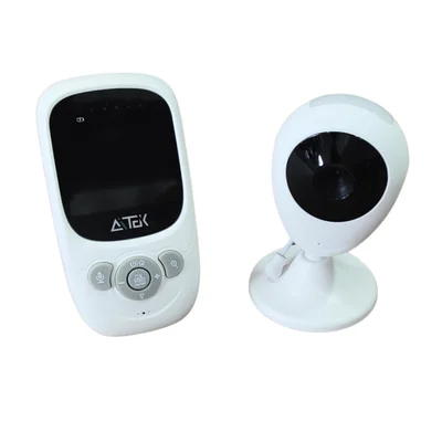 Babá Eletrônica Câmera Sem Fio Visão Noturna Lcd Digital 2.4p  110v/220v