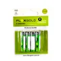 Cartela De Pilhas Alcalina Aaa 8 Unidades Fk-aaak8 Flexgold