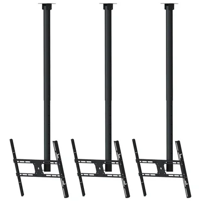 Suporte De Teto Para Tv 10” A 80” Brasforma Sbrp1650 Preto - 3 Unidades