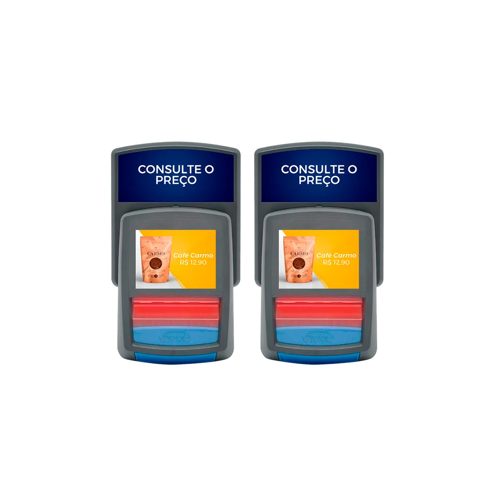 Imagem 5 de 5 do produto Kit Gertec 2 Terminais De Consulta Busca Preço G2-e Eth Wifi