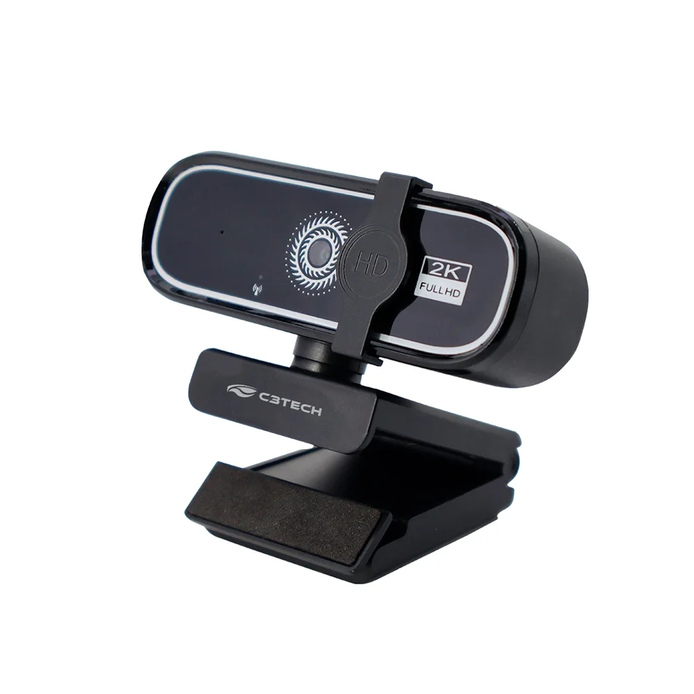 Imagem 4 de 5 do produto Câmera Webcam C3tech Qhd 2k - Wb-200bk