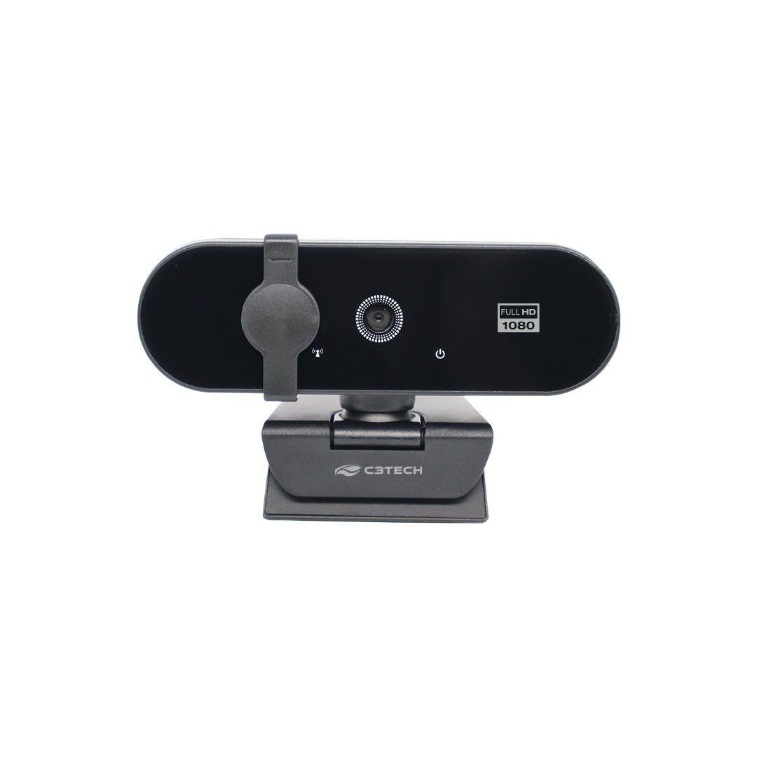 Câmera Webcam C3tech Full Hd 1080p - Wb-150bk