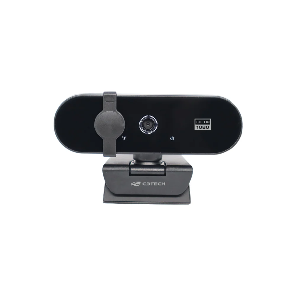 Câmera Webcam C3tech Full Hd 1080p - Wb-150bk