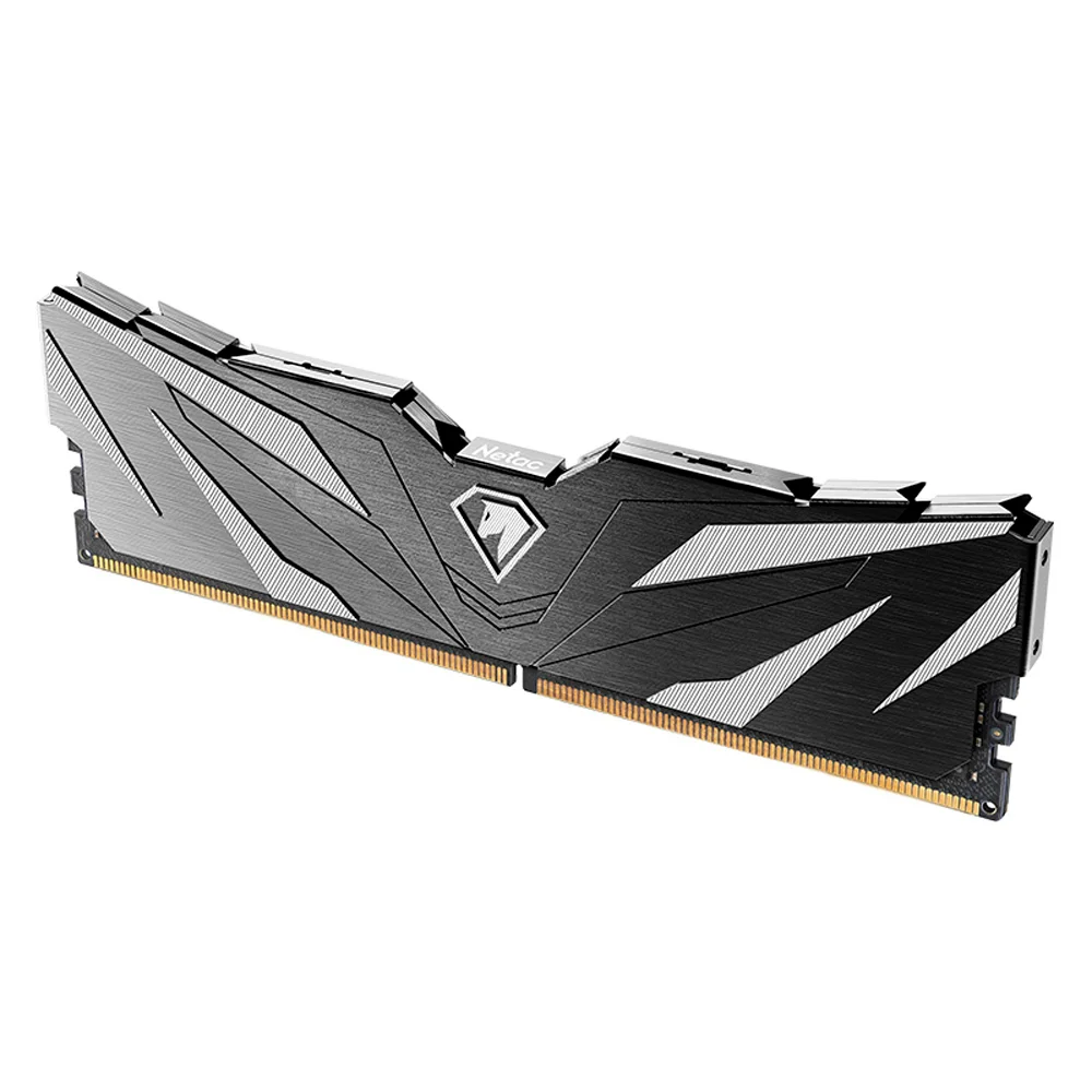 Imagem 2 de 5 do produto Memória Ram Netac Shadow Ii C18 Black 8GB Ddr4 3600u - Ntswd4p36sp-08k