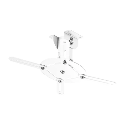 Suporte Projetor De Teto Parede Datashow 13cm - Branco