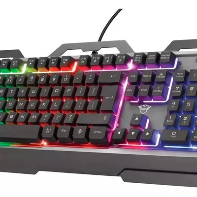 Teclado Gamer LED RGB Semi Mecânico A Prova D Água Bm-t05