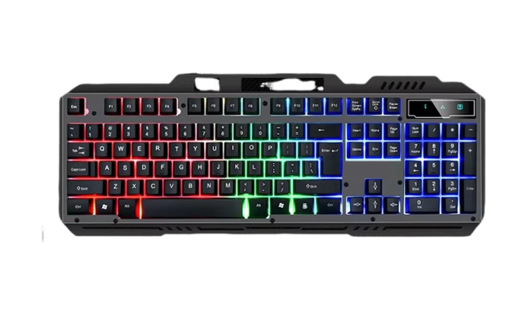 Imagem 3 de 5 do produto Teclado Gamer LED RGB Semi Mecânico A Prova D Água Bm-t05