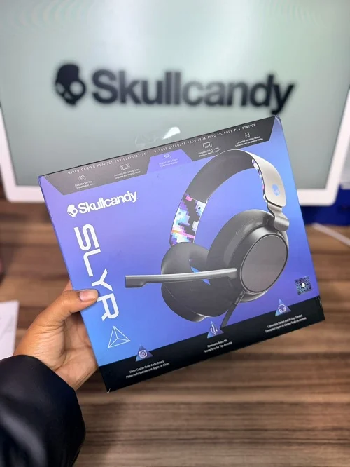 Imagem 2 de 5 do produto Skullcandy Fone De Ouvido Slyr Multiplataforma Preto Azul