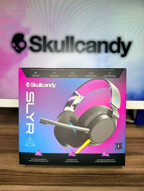 Imagem 5 de 5 do produto Skullcandy Fone De Ouvido Slyr Multiplataforma Preto Rosa