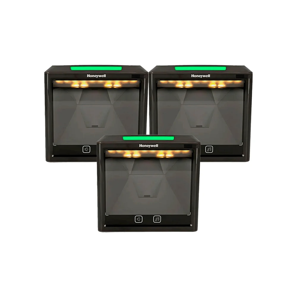 Imagem 4 de 5 do produto Kit 03 Leitor Codigo Barras Solaris 7990g Usb Honeywell