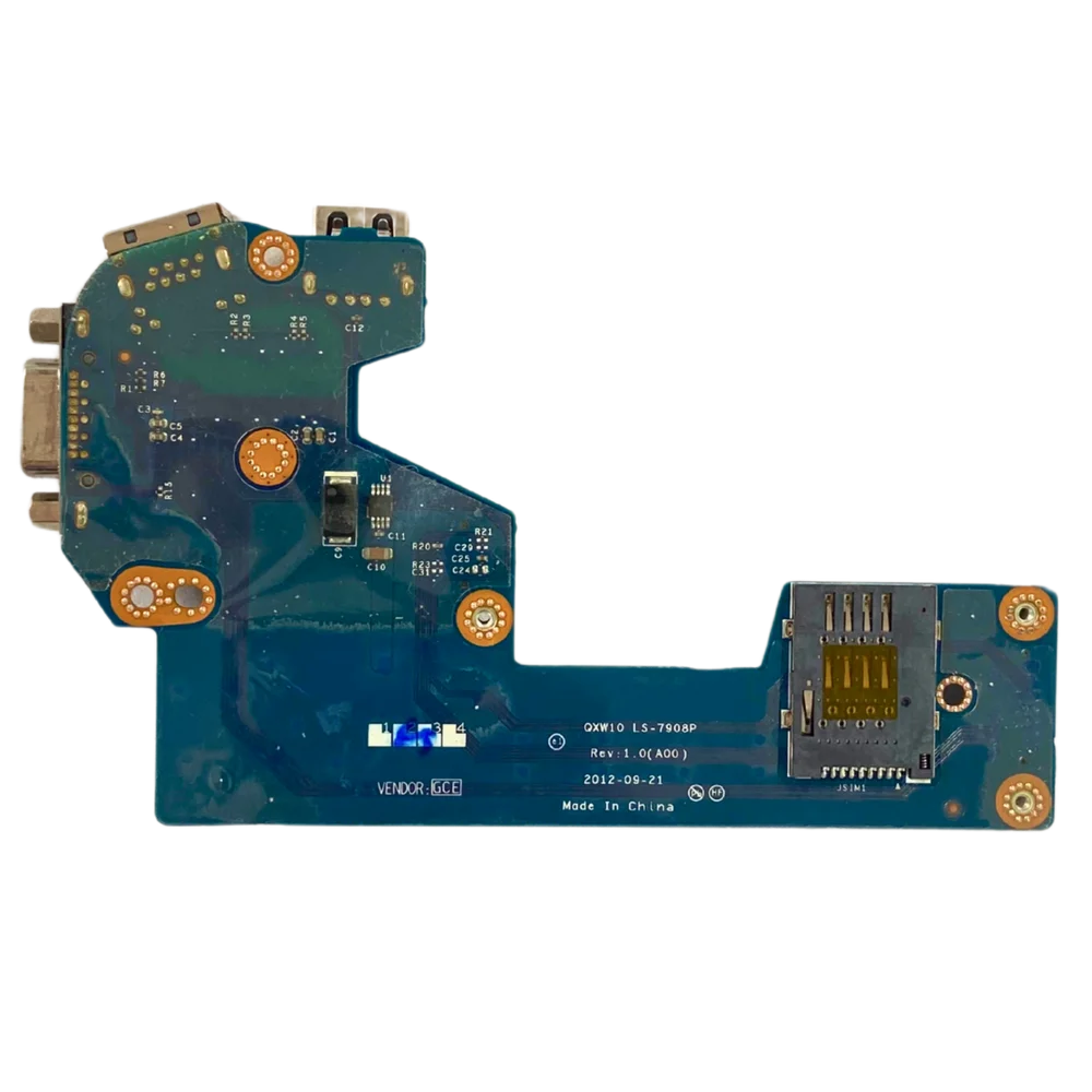 Placa Usb Rede Lan Vga Latitude E5530 Pn Qxw10 Ls-7908p Placa Usb Rede Lan Vga Latitude E5530 Pn Qxw10 Ls-7908p