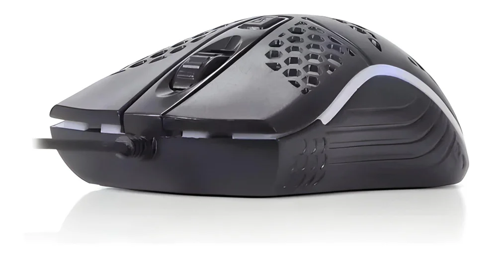 Imagem 4 de 4 do produto Mouse Gamer LED RGB 4 Botões 1200 Dpi Hrebos Hs-189