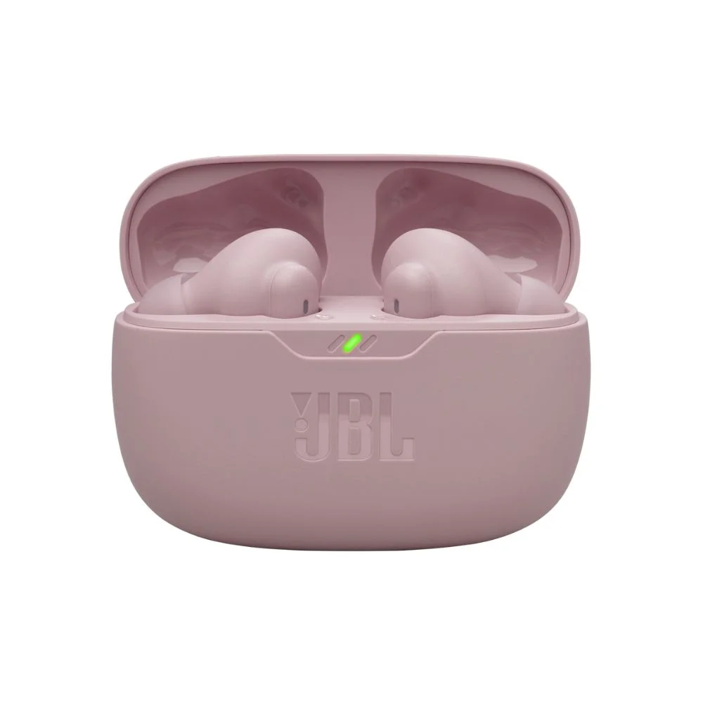 Fone De Ouvido Bluetooth Jbl Wave Beam 2 Nc In Ear Rosa