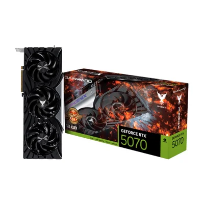 Placa De Vídeo Gainward RTX 5070 Phoenix Gs, 12gb, Gddr7, G-sync, Ray Tracing, Dlss 4 - Ne7507ts19t2-gb203