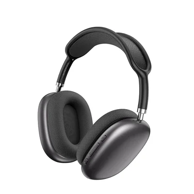 Headphone Bluetooth 5.0 Com Entrada Auxiliar De Cabo Cor:cinza