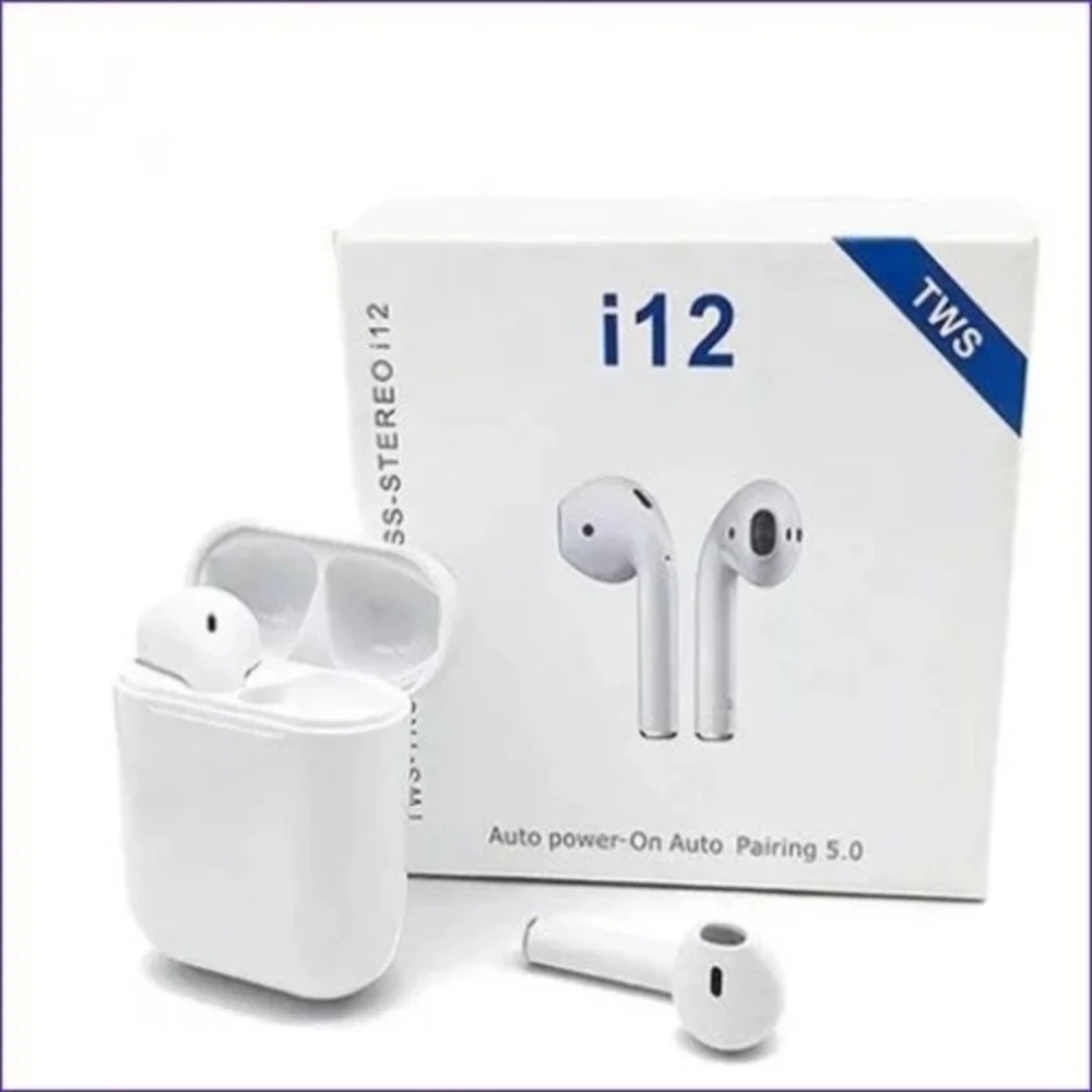 Imagem 5 de 5 do produto Fone I12 Tws: Liberdade Sem Fios E Controle Touch Inteligente