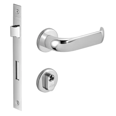 Fechadura Duna 2 Externa 55mm Cromado M0915z R0069 Ez1750 Imab