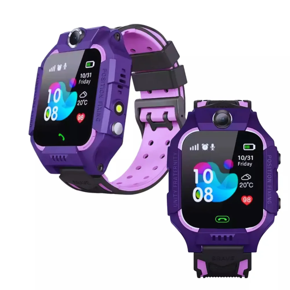 Imagem 2 de 5 do produto Smartwatch Infantil Howear Hw C5 Chip 2 Cameras Gps Sos Duas - Verde