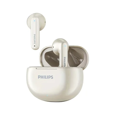 Fones Philips Bt53 2024 Sem Fio Cancelamento De Ruido Branco.