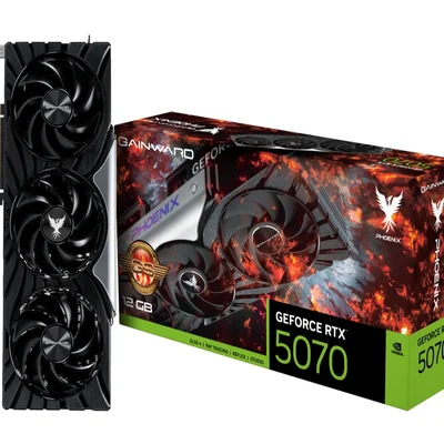 Placa De Video Gainward RTX 5070 Phoenix 12gb Gddr7 192 Bits - Ne75070019k9-gb2050x