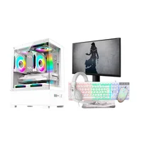 "PC Gamer Branco White Completo Intel Core I5 Memoria Ram 16gb SSD 240GB Monitor HDMI "" Kit Gamer"