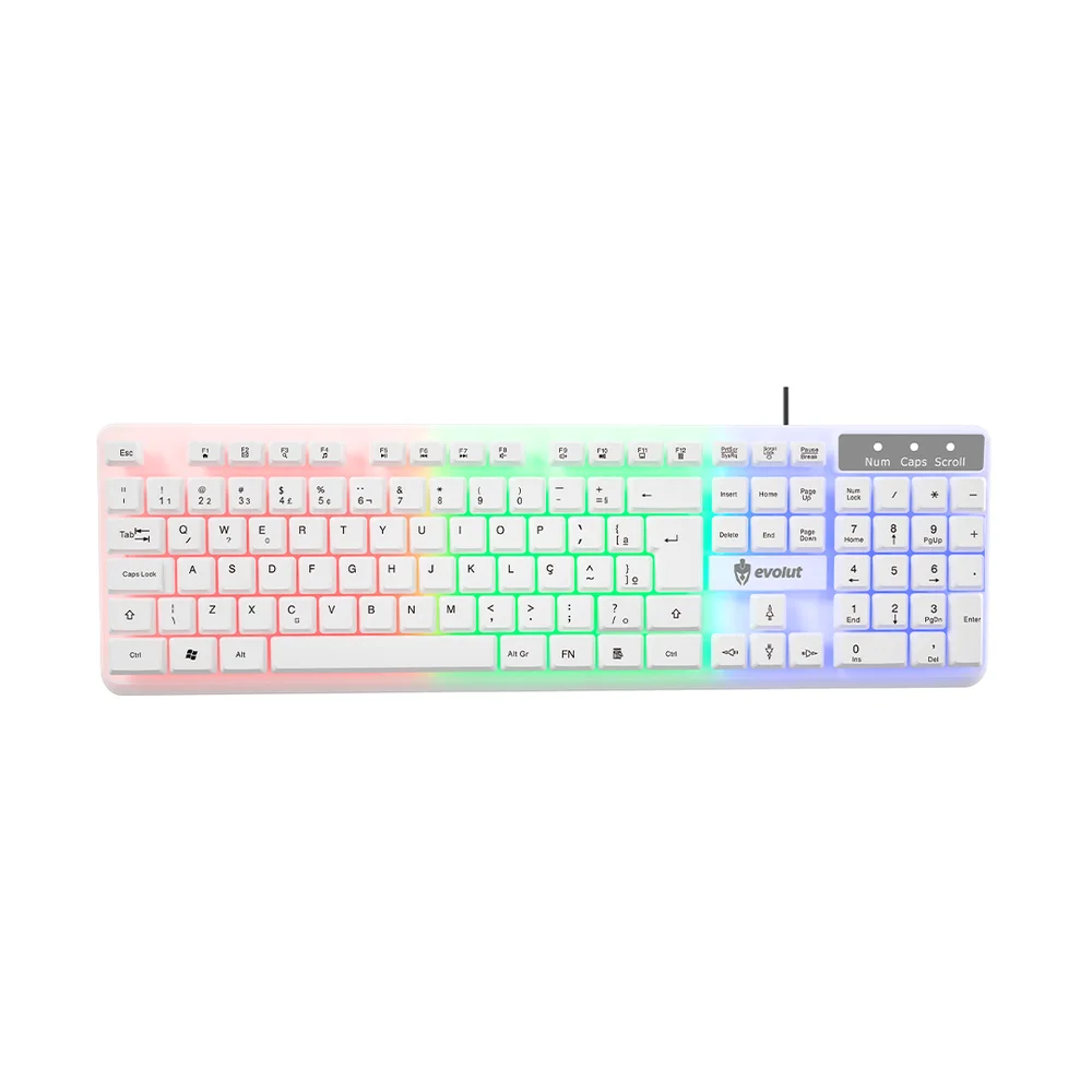 PC Gamer Branco White Completo Intel Core I5 Memoria Ram 16gb SSD 240GB Monitor HDMI " Kit Gamer - view 2