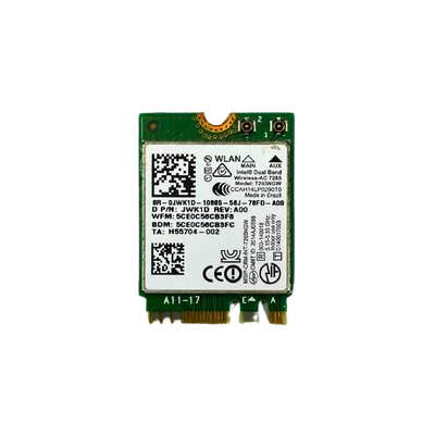 Placa Wireless Wifi Dell Latitude E7450 - Ac7265 - Pn Jwk1d