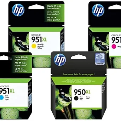 Cartucho Hp 950xl Conjunto 4 Cores