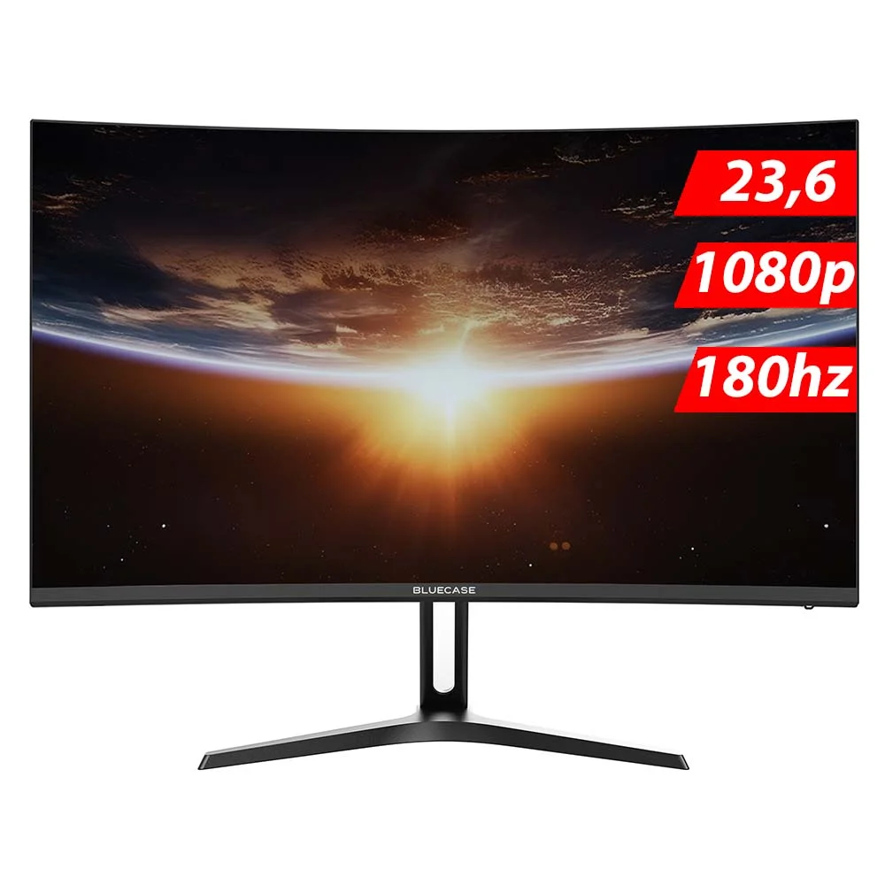 Monitor Gamer 23,6 Curvo Arcus Bluecase Preto 180hz Bm24ffd3gcbx Monitor Gamer 23,6 Curvo Arcus Bluecase Preto 180hz Bm24ffd3gcbx