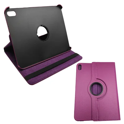 Capinha Capa Compatível Com Tablet Ipad 10 Geração 2022 Tela 10.9 Carteira Lisa Roxo