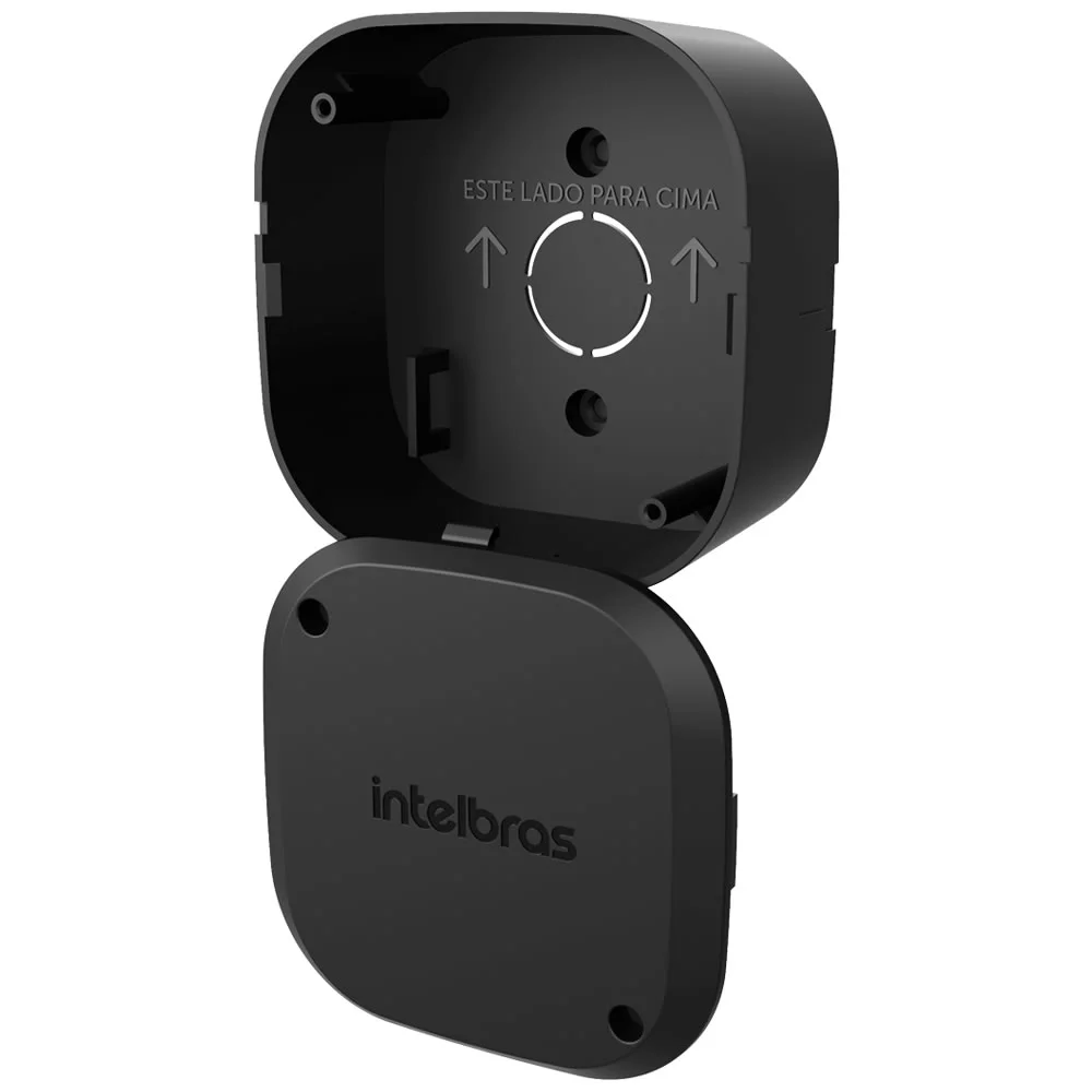 Imagem 2 de 5 do produto Kit 10 Caixas De Passagem Plástica Câmeras Bullet/dome Interno Vbox 1100 Black Intelbras