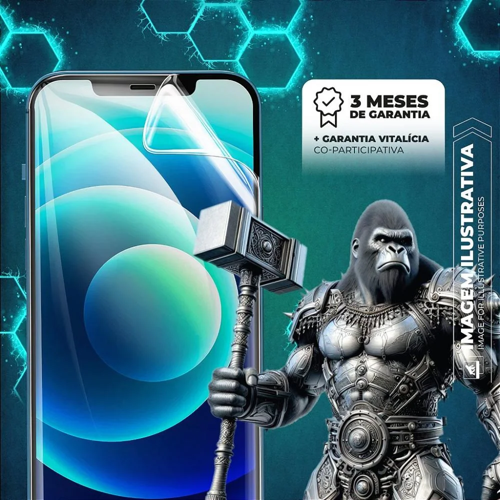 Imagem 2 de 5 do produto Película Para Google Pixel 9 Pro Xl - Hydrogel Gamer Fosca - Gshield