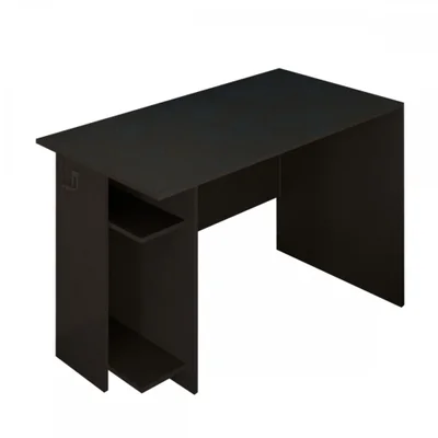 Mesa Gamer Vênus 2 Prateleiras Preto Fosco - Panorama Móveis — foto 4