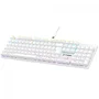 Teclado Mecânico Gamer Fortrek Gravity 100, Rainbow, Switch Outemu Red, Abnt2, Branco