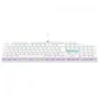 Teclado Mecânico Gamer Fortrek Gravity 100, Rainbow, Switch Outemu Red, Abnt2, Branco