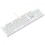 Teclado Mecânico Gamer Fortrek Gravity 100, Rainbow, Switch Outemu Red, Abnt2, Branco