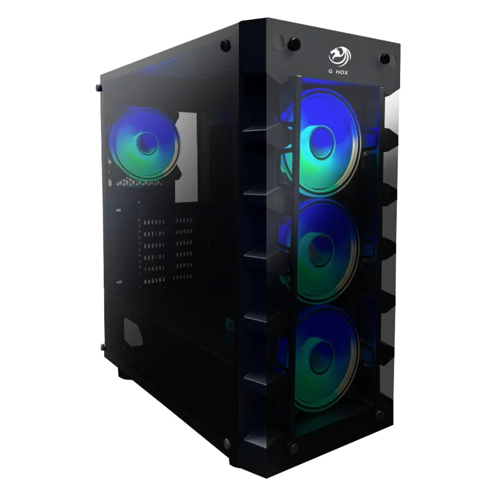 Gabinete G-hox Nf03 Mid Tower Vidro Temperado