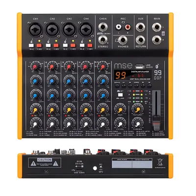 ゼノン MGX 6.8:1 Mesa-De-Som-6-Canais-Marca-Mmx