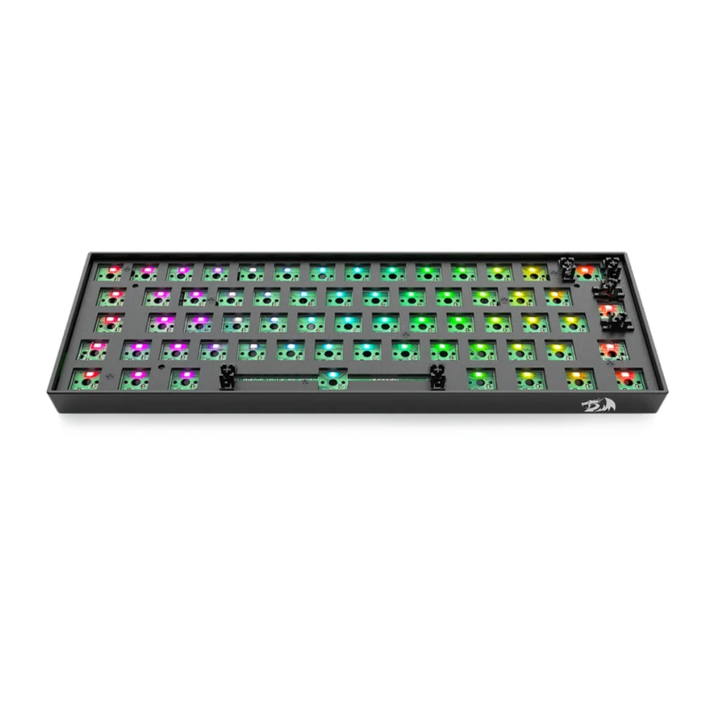Imagem 3 de 5 do produto Base Para Teclado Mec Redragon Draconic-barebone Edition, RGB, Usb, Black - Rd-bbk530 Pro