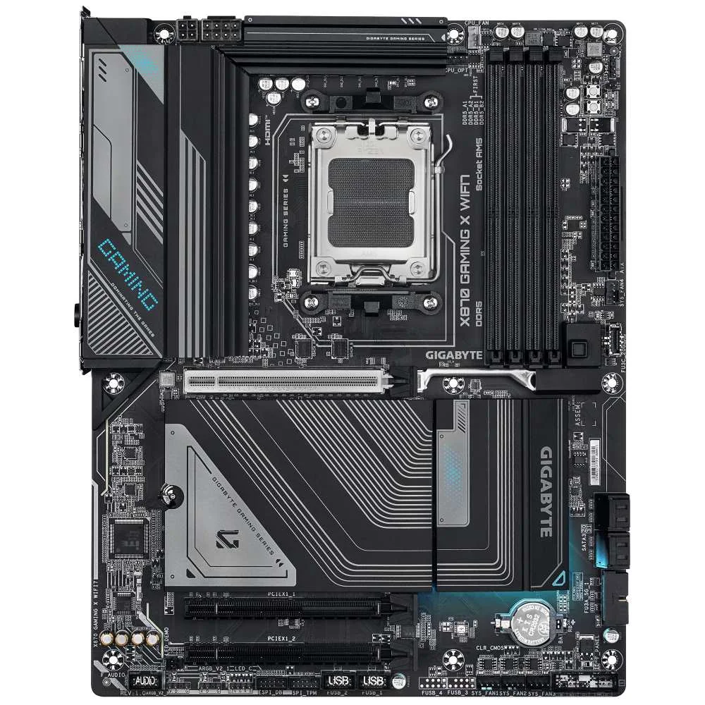 Placa Mãe Gigabyte X870 Gaming X Wifi7 Am5 4xDDR5 Amd X870 Atx 7