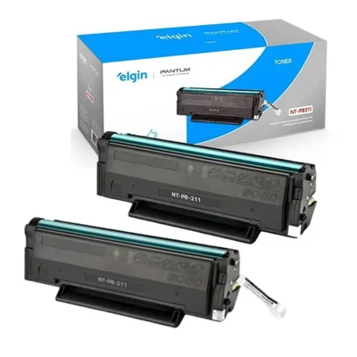 Kit 02 Toner Pantum Nt-pb211 Elgin 1600pag.p2500w M6550nw M6600nw