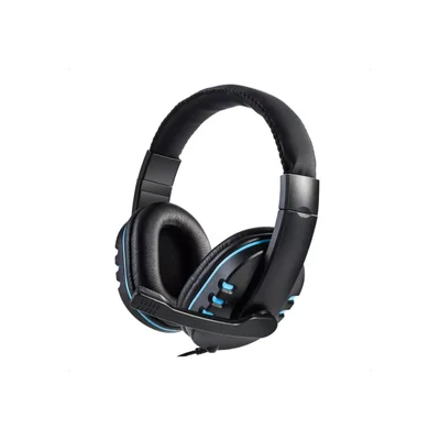 Headsete Gamer Microfone Para Celular Notebook Linha Premium Fone - Azul