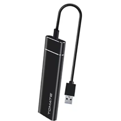 Case SSD Adaptador M.2 Sata Nvme Nv1 Nv2 Nv3 Usb 3.1 Type-c 10gb Tomate