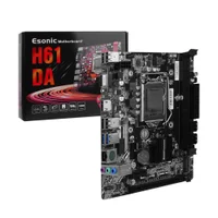 Placa Mãe H61 LGA 1155, 2xDDR3, Intel Core I7 / I5 / I3 / Pentium / Celeron, PCi-e X16, Usb 3.0 HDMI, Alta Qualidade 2