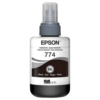 Refil De Tinta Epson   T774120 Preto Ecotank L1455 / L656
