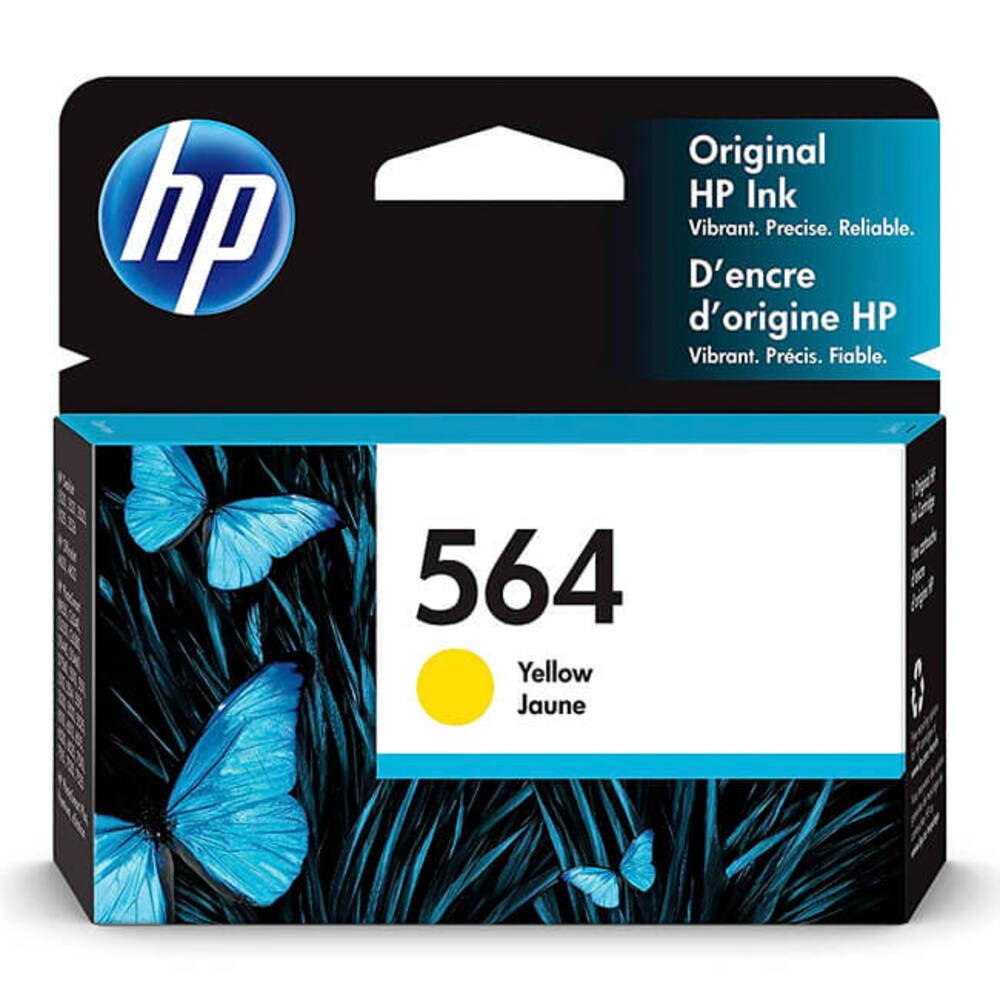 Cartucho de Tinta Hp 564 Cb320wl Amarelo | C6380 | D5460 | B8850 | Plus | Fax
