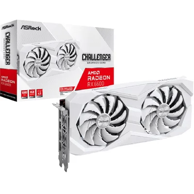 Placa De Vídeo Asrock Rx6600 8GB Clw, Gddr6, 128-bits, 3x Dp/ 1x HDMI - Rx6600 Clw 8g