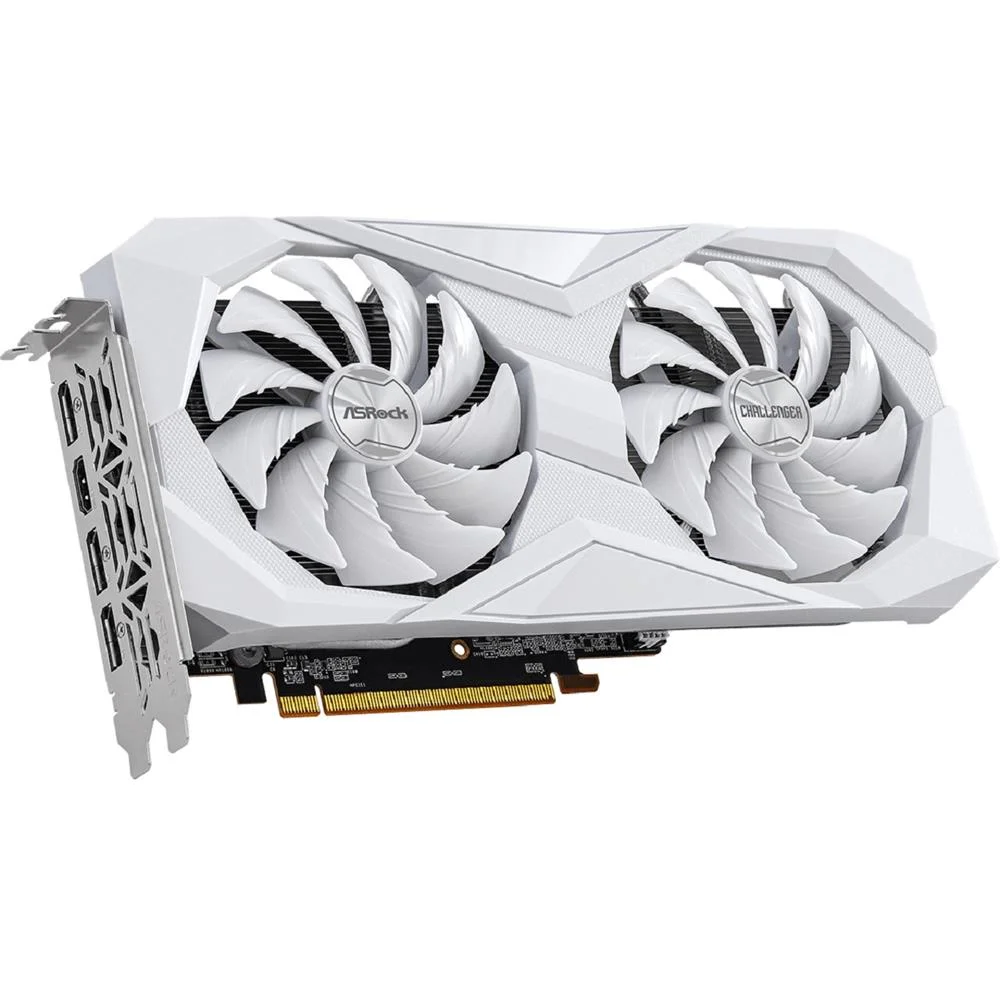 Placa De Vídeo Asrock Rx6600 8GB Clw, Gddr6, 128-bits, 3x Dp/ 1x HDMI - Rx6600 Clw 8g Placa De Vídeo Asrock Rx6600 8GB Clw, Gddr6, 128-bits, 3x Dp/ 1x HDMI - Rx6600 Clw 8g