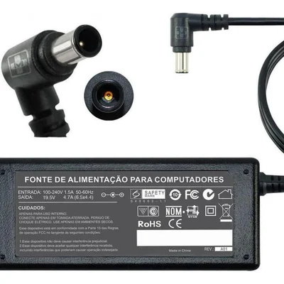 Fonte Compativel Com Notebook X-note C500 19v 3,42a 65w 644 *